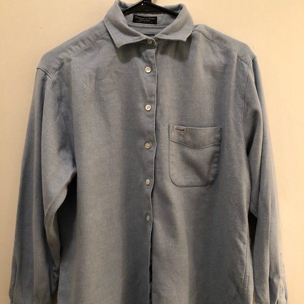 FACONNABLE BUTTON UP HENLEY